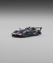 CM MODEL - 1:64 Pagani Zonda Revo Barchetta – Carbon Fiber Black
