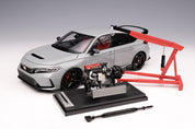 1/18 The Honda Civic Type R (FL5) Supersonic Gray - MOTORHELIX