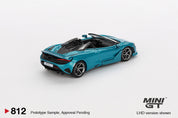 McLaren 750S Spider Belize Blue
