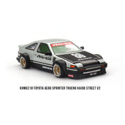 Kaido House x MINI GT 1/64 TOYOTA AE86 SPRINTER TRUENO KAIDO STREET V2