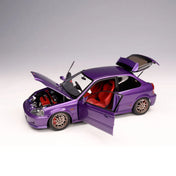 1:18 HONDA CIVIC TYPE R (EK9) – PEARL PURPLE – MOTORHELIX - PRE ORDER