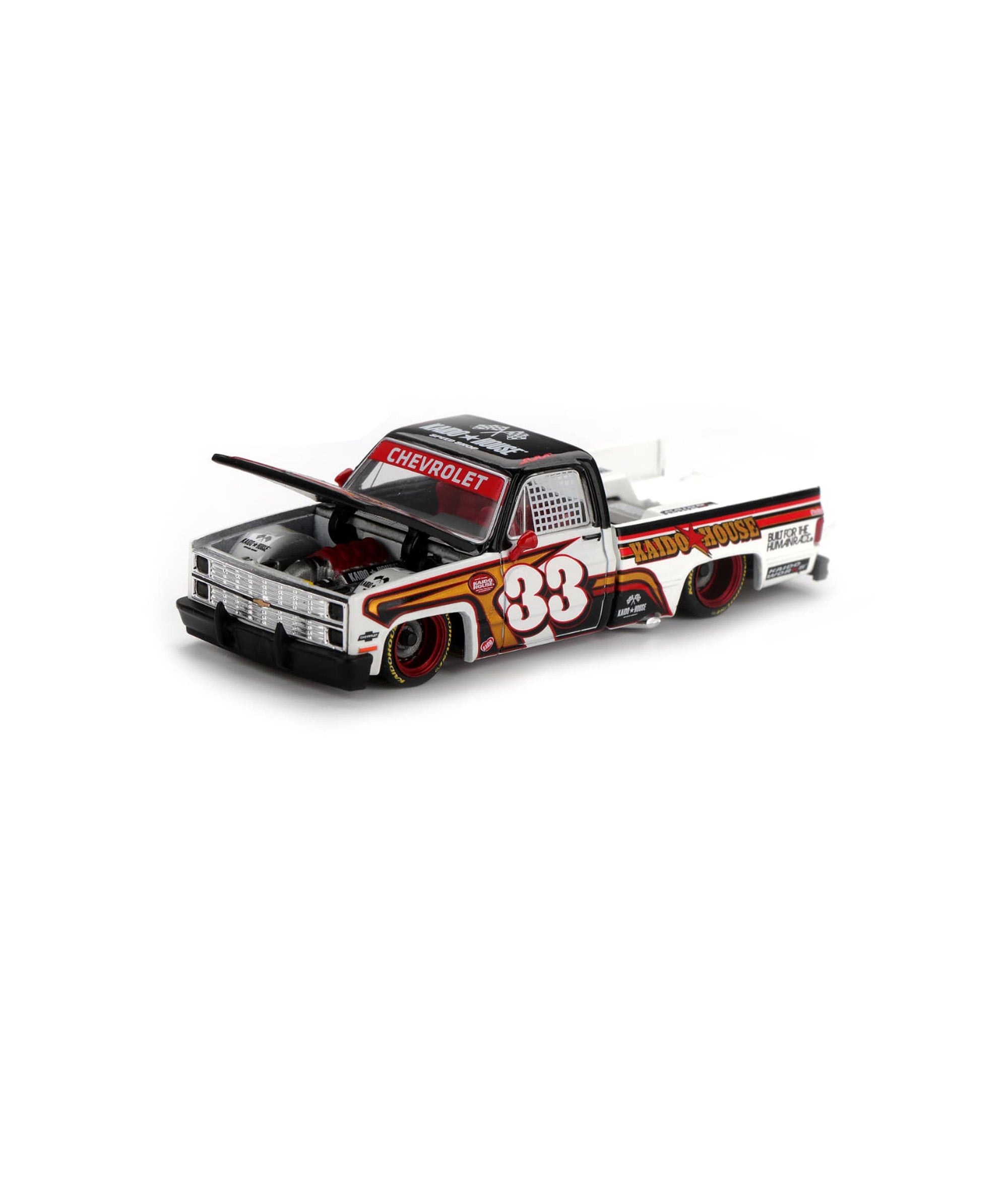 KaidoHouse x Mini GT Chevrolet Silverado KAIDO Intimidator V1 KHMG212