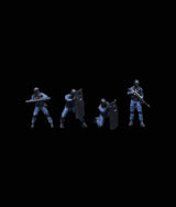 MOREART 1:64 ARMED POLICE DOLL C SET RESIN MODEL (Copy)