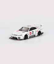 MINI GT 1:64 Nissan LB-Super Silhouette S15 Silvia Athlete White
